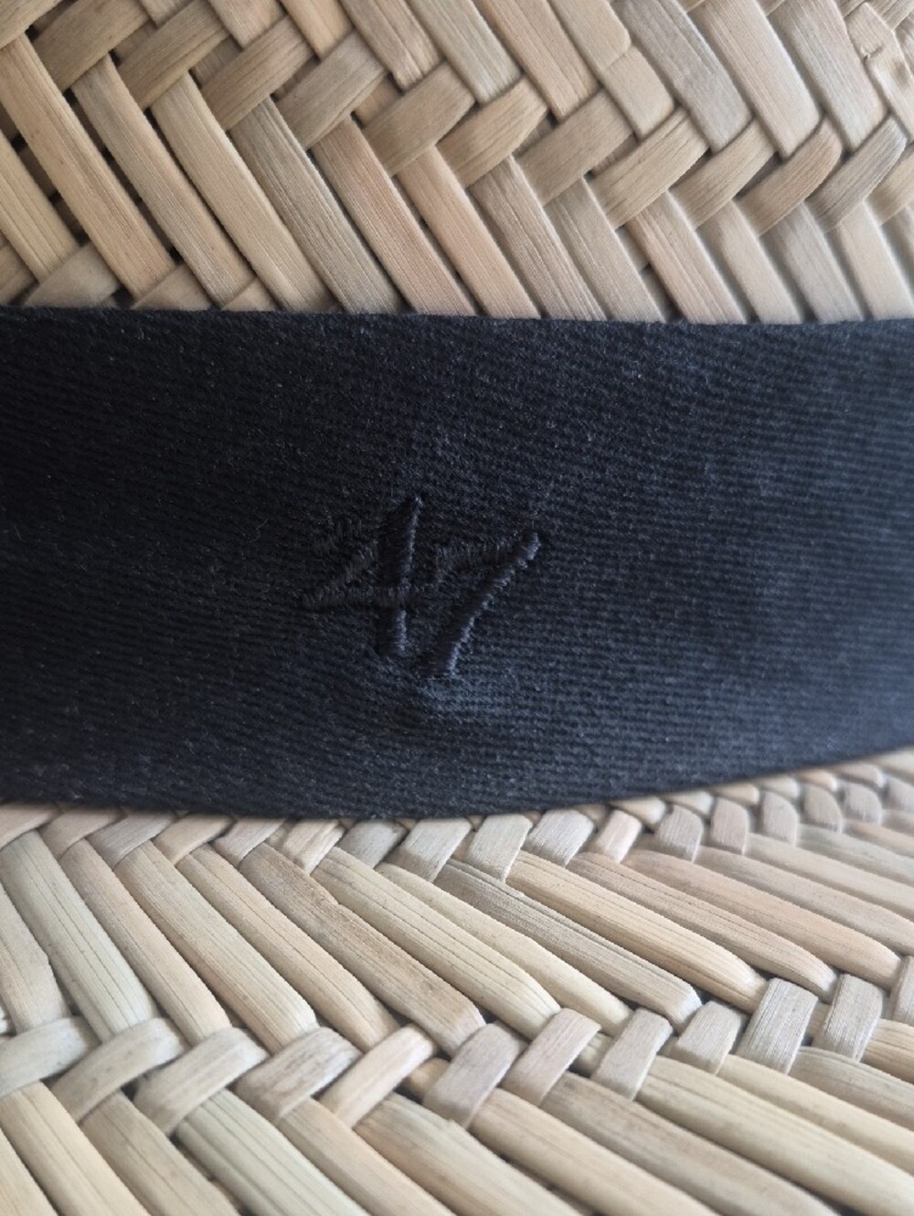 47 Brand Raiders Straw Fedora - Picture 3 of 11